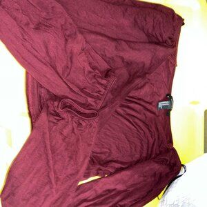 Forever 21 Burgundy Crop Top